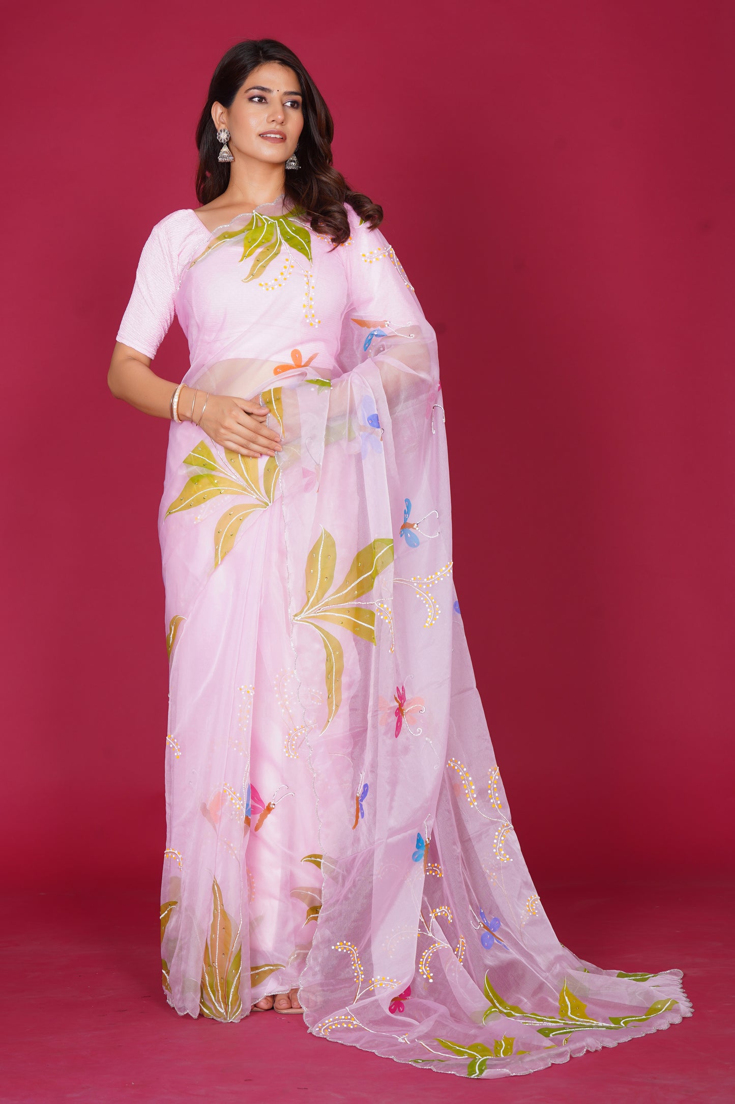 Basant – Festive Floral Saree Collection