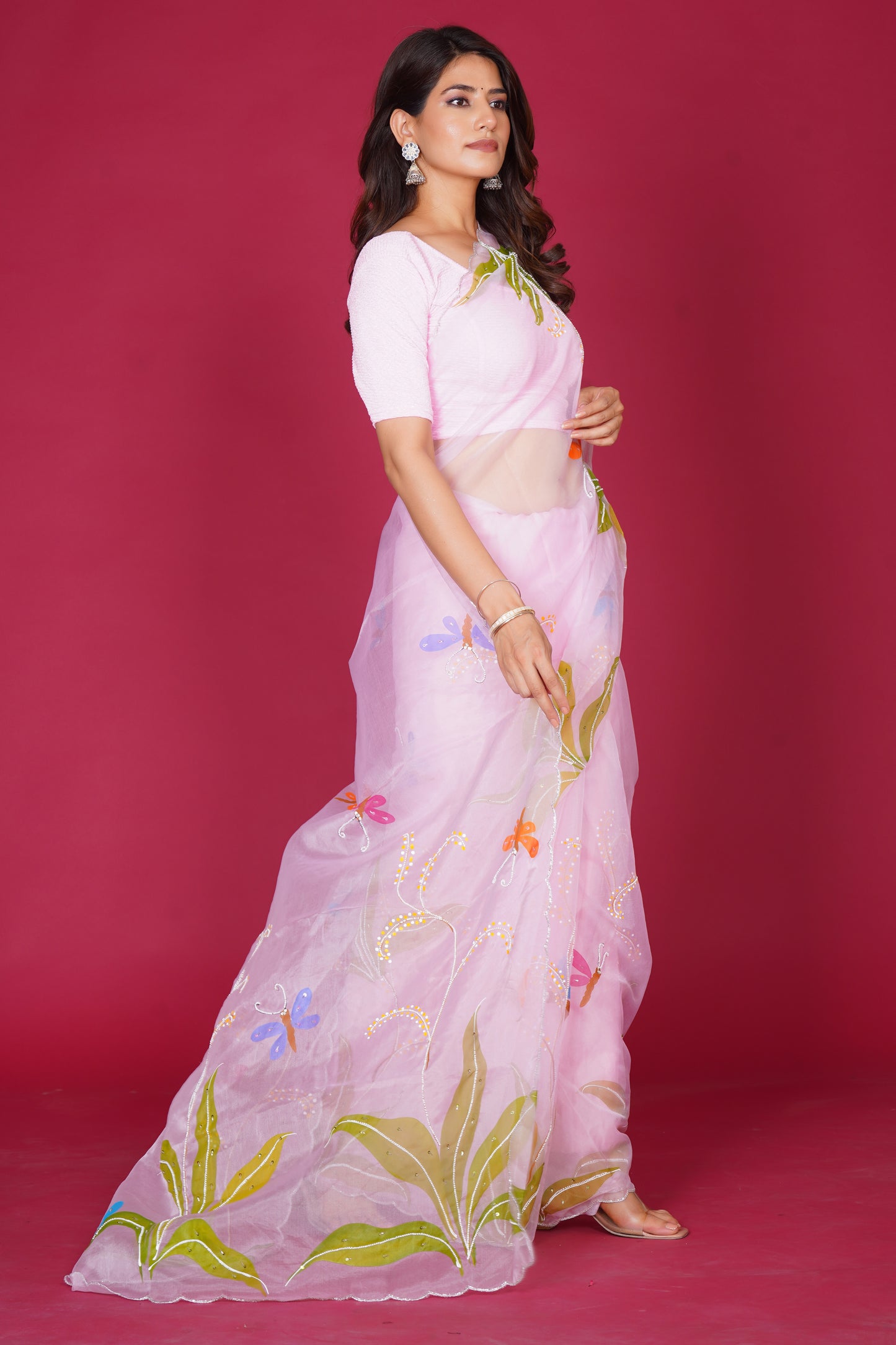 Basant – Festive Floral Saree Collection