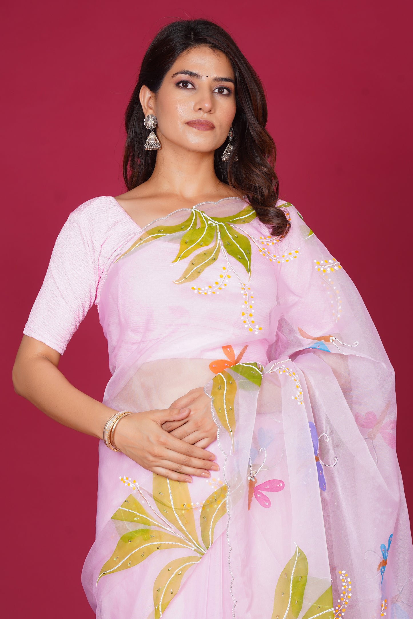 Basant – Festive Floral Saree Collection