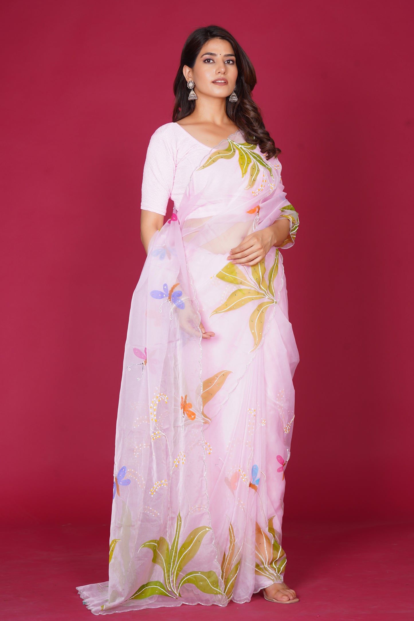 Basant – Festive Floral Saree Collection